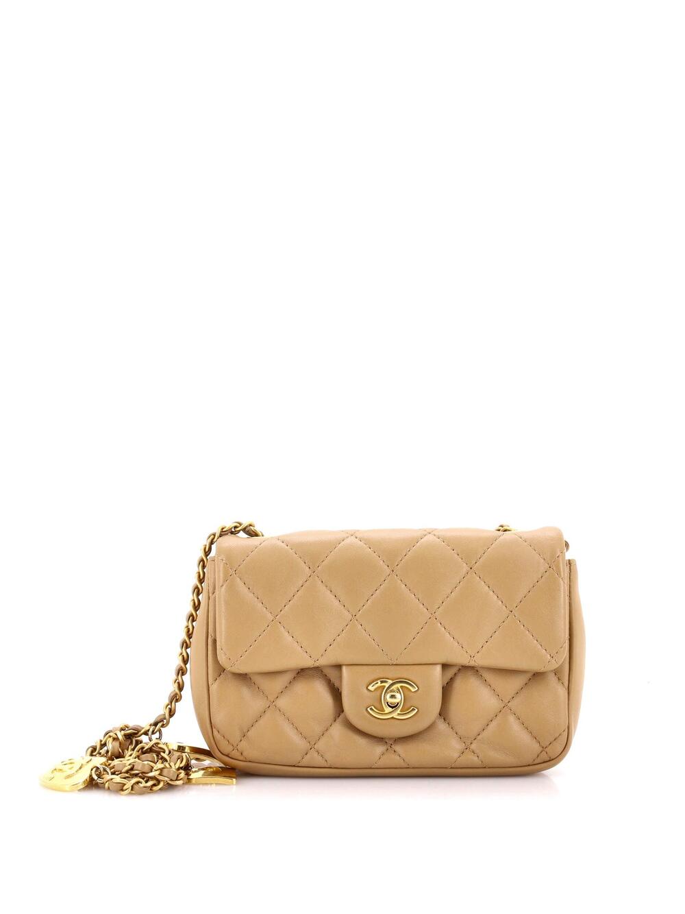 Chanel Heart Charms Flap Bag Quilted #335975C47B